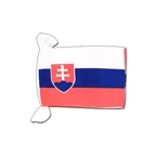 Slovakia Flag Bunting 6x9", 9 m