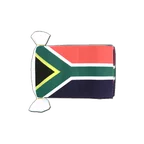 Guirlande fanion Afrique du Sud 15 x 22 cm