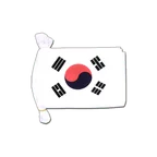 Guirlande fanion Corée du Sud 15 x 22 cm