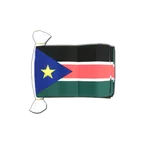 Südsudan Fahnenkette 15 x 22 cm