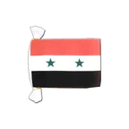 Syrien Fahnenkette 15 x 22 cm
