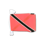 Trinidad und Tobago Fahnenkette 15 x 22 cm