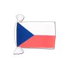 Guirlande fanion République tchèque 15 x 22 cm