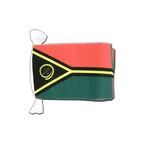 Vanuatu Fahnenkette 15 x 22 cm