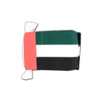 Vereinigte Arabische Emirate Fahnenkette 15 x 22 cm