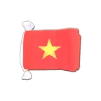 Guirlande fanion Viêt Nam Vietnam 15 x 22 cm