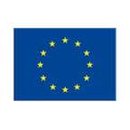 Autocollant drapeau Union européenne UE 7 x 10 cm, 5 pcs