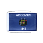 Wisconsin Flagge 20 x 30 cm