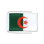Algérie Drapeau avec cordelettes 20 x 30 cm
