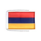 Armenia Flag with ropes 8x12"
