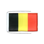 Belgium Flag with ropes 8x12"