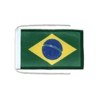 Brazil Flag with ropes 8x12"