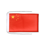Chine - Drapeau avec cordelettes 20 x 30 cm