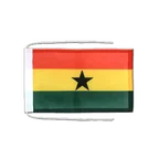 Drapeau avec cordelettes Ghana 20 x 30 cm