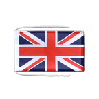 Royaume-Uni Drapeau avec cordelettes 20 x 30 cm