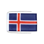 Iceland Flag with ropes 8x12"