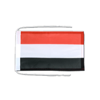 Yemen Flag with ropes 8x12"