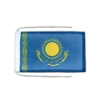 Drapeau avec cordelettes Kazakhstan 20 x 30 cm