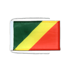 Congo Flag with ropes 8x12"