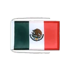 Drapeau avec cordelettes Mexique 20 x 30 cm