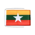 Myanmar Flagge 20 x 30 cm