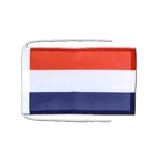 Drapeau avec cordelettes Pays-Bas 20 x 30 cm