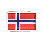 Norway Flag with ropes 8x12"