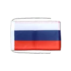 Russia Flag with ropes 8x12"