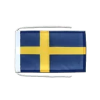 Sweden Flag with ropes 8x12"