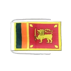 Drapeau avec cordelettes Sri Lanka 20 x 30 cm