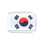 South Korea Flag with ropes 8x12"