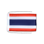Thaïlande Drapeau avec cordelettes 20 x 30 cm
