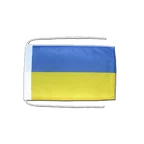 Ukraine Flag with ropes 8x12"