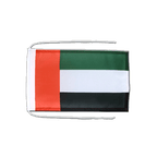 Émirats Arabes Unis Drapeau avec cordelettes 20 x 30 cm