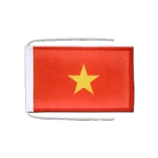 Drapeau avec cordelettes Viêt Nam Vietnam 20 x 30 cm