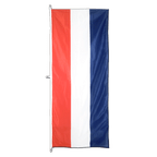 Niederlande Hochformat Flagge 80 x 200 cm