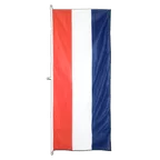 Niederlande Hochformat Flagge 80 x 200 cm