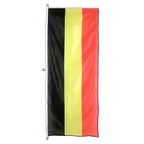 Belgien Hochformat Flagge - 80 x 200 cm