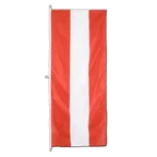 Austria Vertical Hanging Flag 80 x 200 cm
