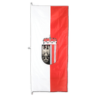 Oberösterreich Hochformat Flagge 80 x 200 cm
