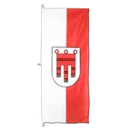 Vorarlberg Hochformat Flagge 80 x 200 cm