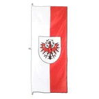 Tirol Hochformat Flagge 80 x 200 cm
