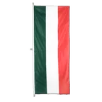 Drapeau vertical Italie 80 x 200 cm