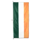 Irland Hochformat Flagge 80 x 200 cm