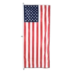 USA Vertical Hanging Flag 80 x 200 cm