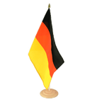Allemagne Grand drapeau de table 30 x 45 cm, bois