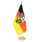 Saarland Große Tischflagge 30 x 45 cm