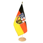 Große Tischflagge Saarland 30 x 45 cm