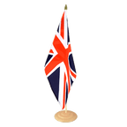 Royaume-Uni Grand drapeau de table 30 x 45 cm, bois