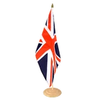 Grand drapeau de table Royaume-Uni 30 x 45 cm, bois